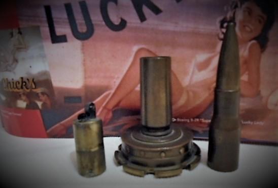 WW2 .50cal. Table Lighter.