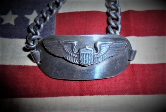 USAAF pilots I.D. Sweet Heart/ Bracelet