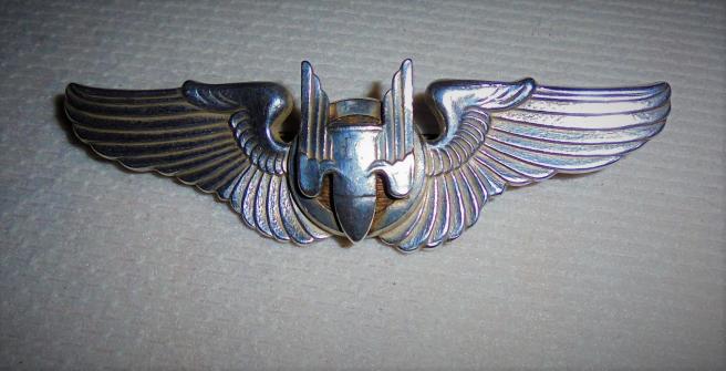 USAAF WWII Ariel Gunners Wings.  3