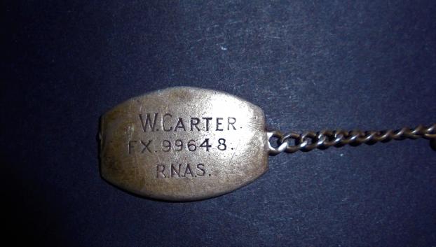 WWI-1920's RNAS I.D. Bracelet.