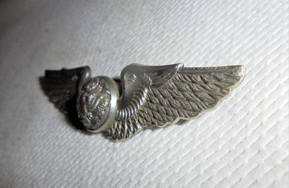 USAF WWII Air Crew Wings Theatre Made.
