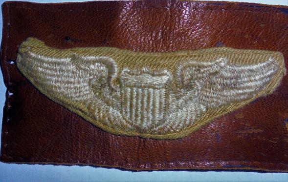 USAAF silk embroidered  Pilots Wings