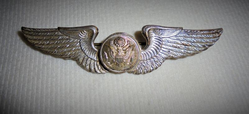 USAAF Aircrew Wings. British Made. WWII