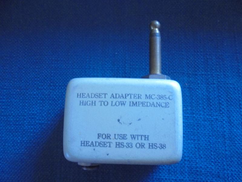 Head Set Adapter MC-385-C