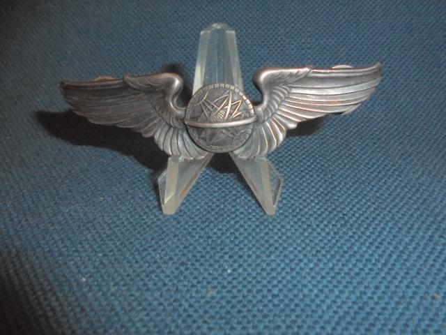 USAAF WWII Navigators Wings. Sterling 3