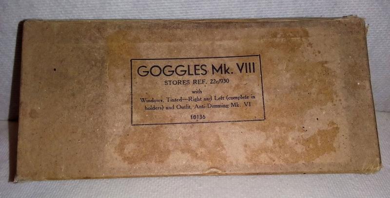 RAF WWII MkVIII Goggles.