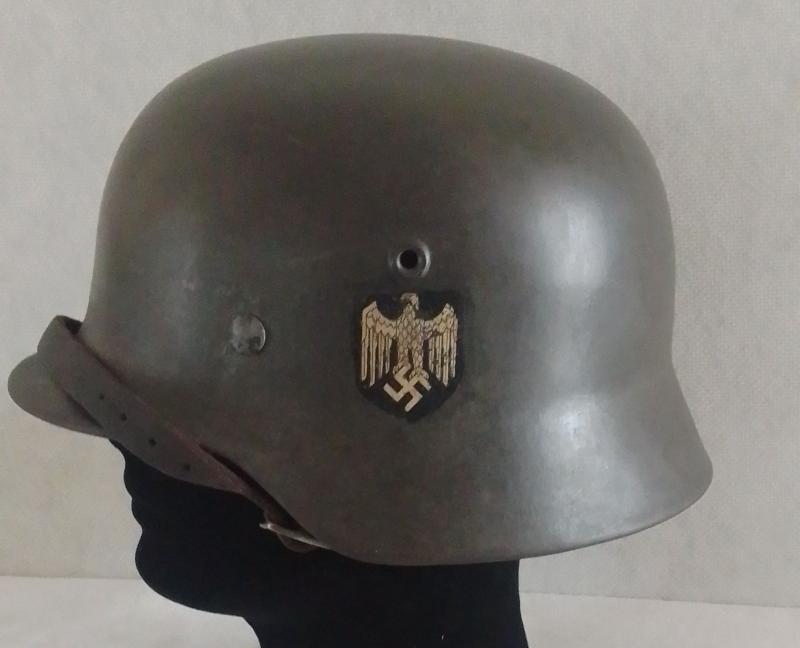 WWII M-40 German Helmet.